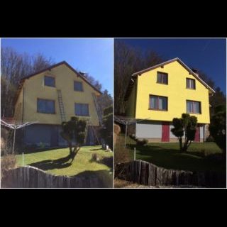 Nátěr sytými odstíny