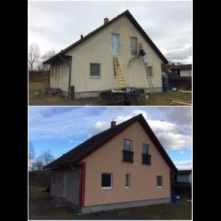 Nátěr zatírané omítky