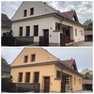 Nátěr fasády Borotín