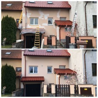 Nátěr fasády Pohůrka