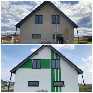 Nátěr fasády Špačkův Jez