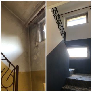 Výmalba domu Ševětín