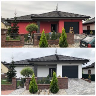 Nátěr fasády Boršov nad Vltavou