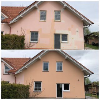 Nátěr fasády Včelná