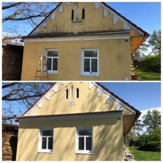 Nátěr fasády Vitín