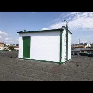 Nátěr strojovny výtahu